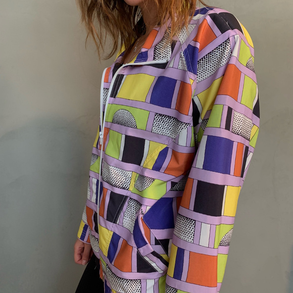 Vintage 90s Retro Prince Lightweight Track Jacket - Picture 5 of 8